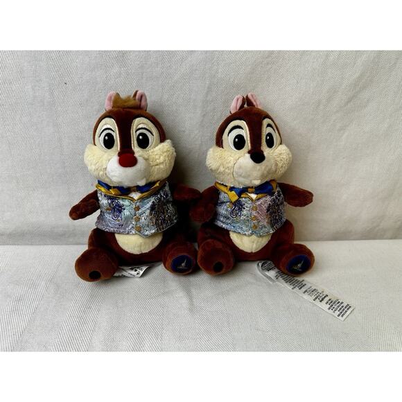 Disney Other - Disney 50th Anniversary Commemorative Chip 'n Dale Plush Figures